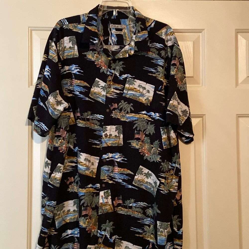 Baltic Bay Hawaiian Shirt size 3XLT